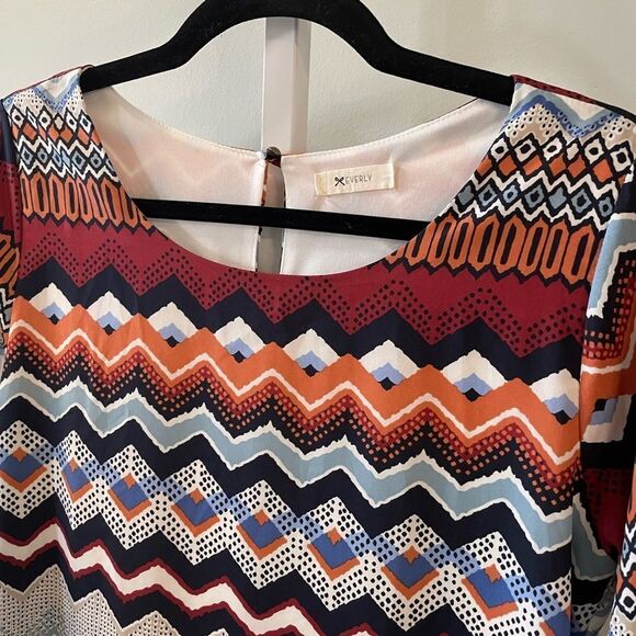 Everly Aztec Patterned Mini Dress - Picture 2 of 3